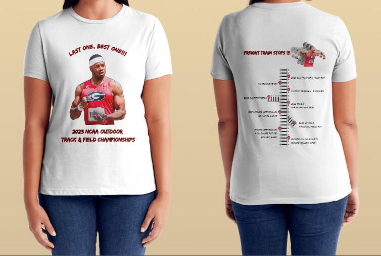 Track Star T-Shirt Design